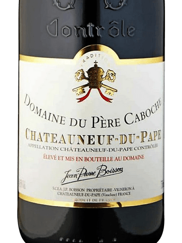 Domaine du Pere Caboche Chateauneuf du Pape Rouge, 2022 — The